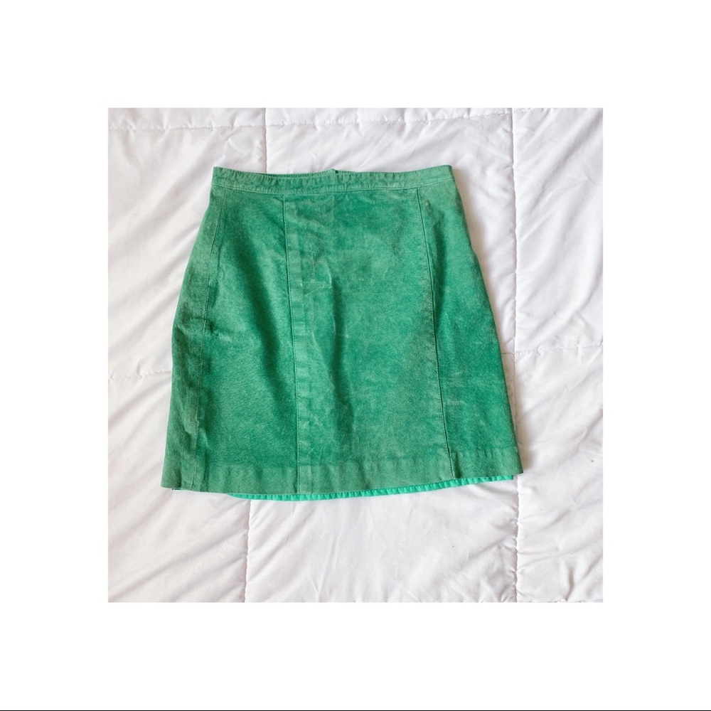 Seruchi Suede mini skirt